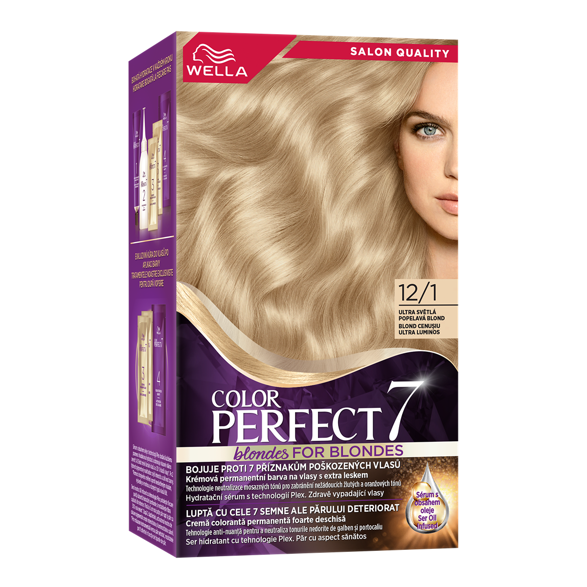 COLOR PERFECT 7, vopsea de par, nuanta saten mediu, nr 4/0 - Imagine 15