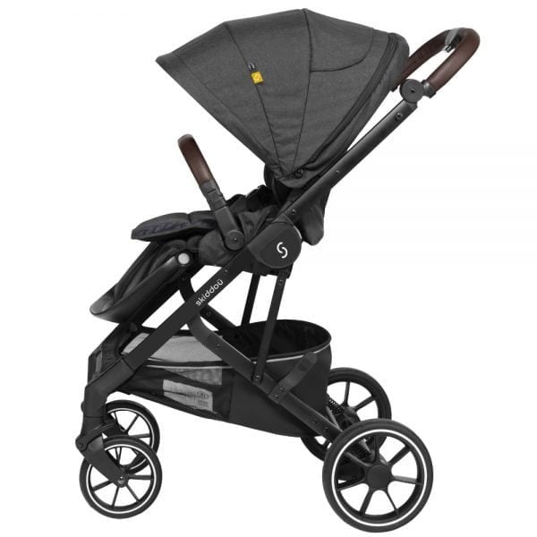 Carucior 2 in 1 Skiddou Moss Normandic Dream, Gri - Gri