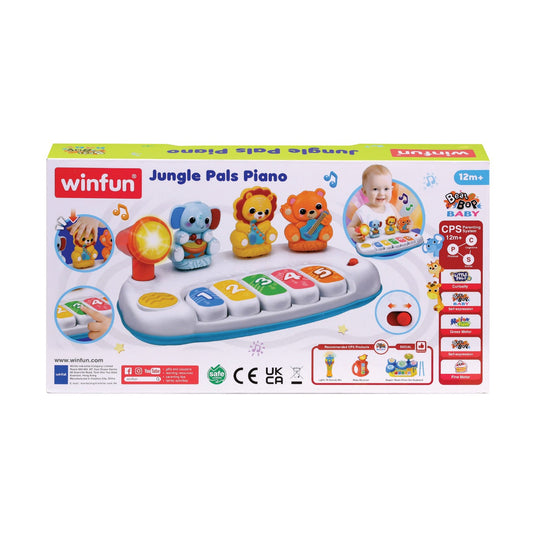 WINFUN PIAN CU SUNETE SI LUMINI CU 8 TASTE - Imagine 16