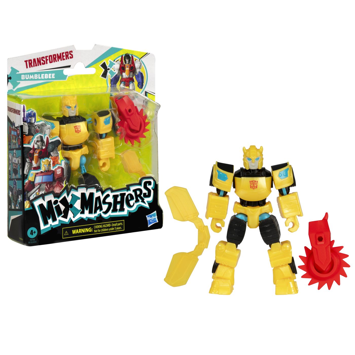 TRANSFORMERS MIX MASHERS FIGURINA OPTIMUS PRIMAL 12CM SI - Imagine 16