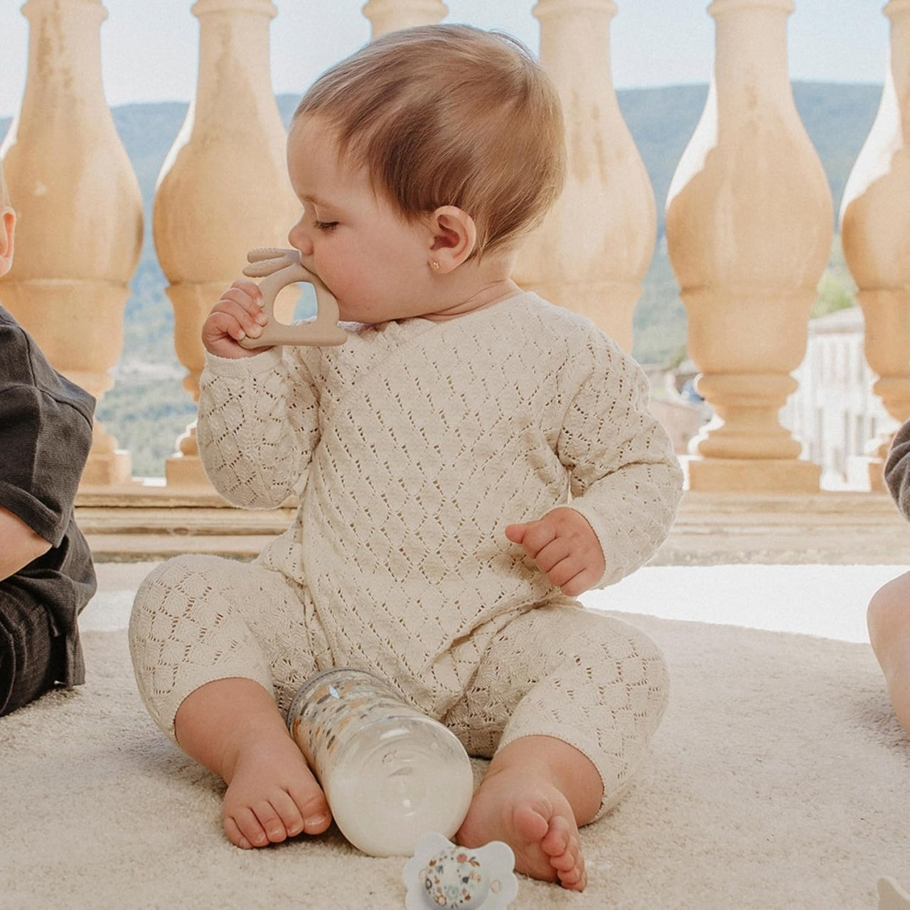 Set cadou Wonderland, roz, Suavinex - Bej