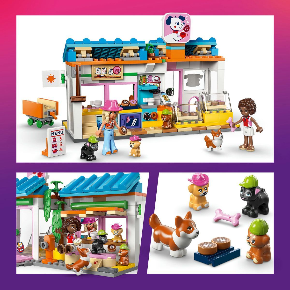 LEGO FIRENDS BRUTARIE CU BUNATATI PENTRU CAINI 42677 [ps:a7c877b9-f4af-4f58-880c-81f0acc4fc4b]