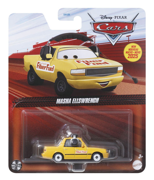 MASINUTA METALICA CARS3 PERSONAJUL CLAUDE SCRUGGS Mattel - Imagine 16