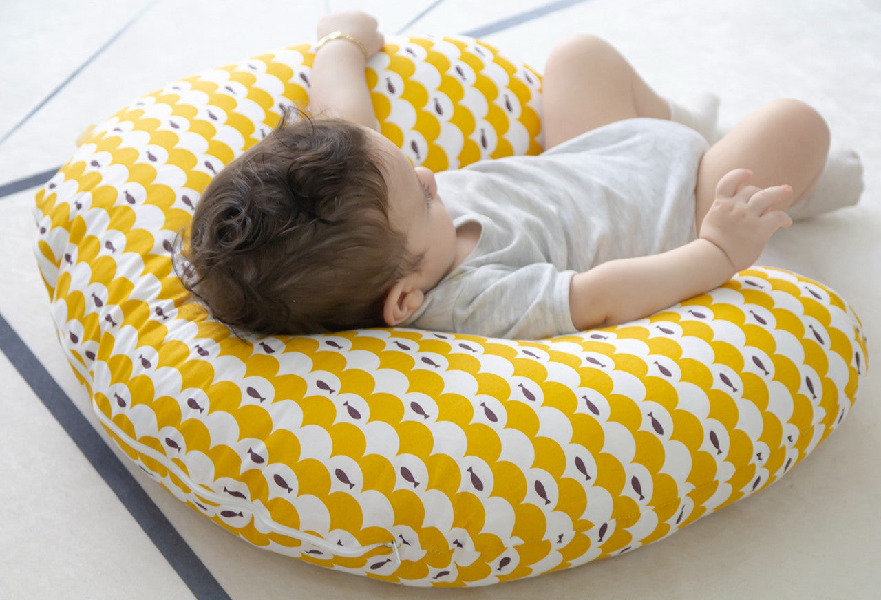 Perna pentru alaptat 2 in 1 Nursing Pillow, BabyJem (Culoare: Gri) [ps:f238c63b-06ab-4508-9ed5-253b5133405f]
