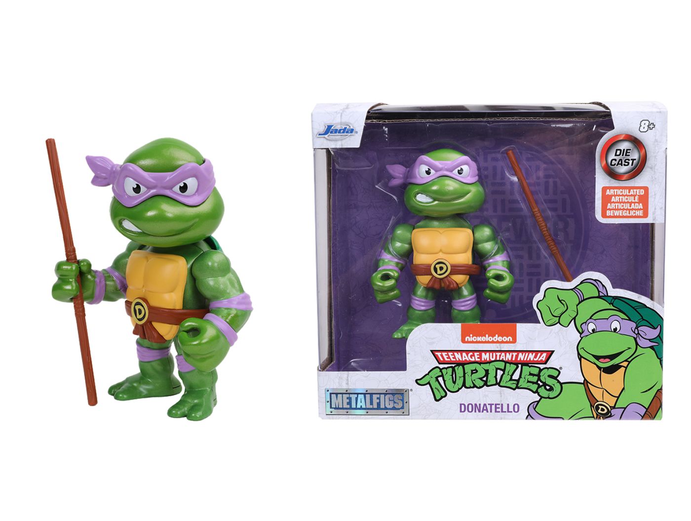FIGURINA METALICA TESTOASELE NINJA PERSONAJUL RAPHAEL Simba - Imagine 17