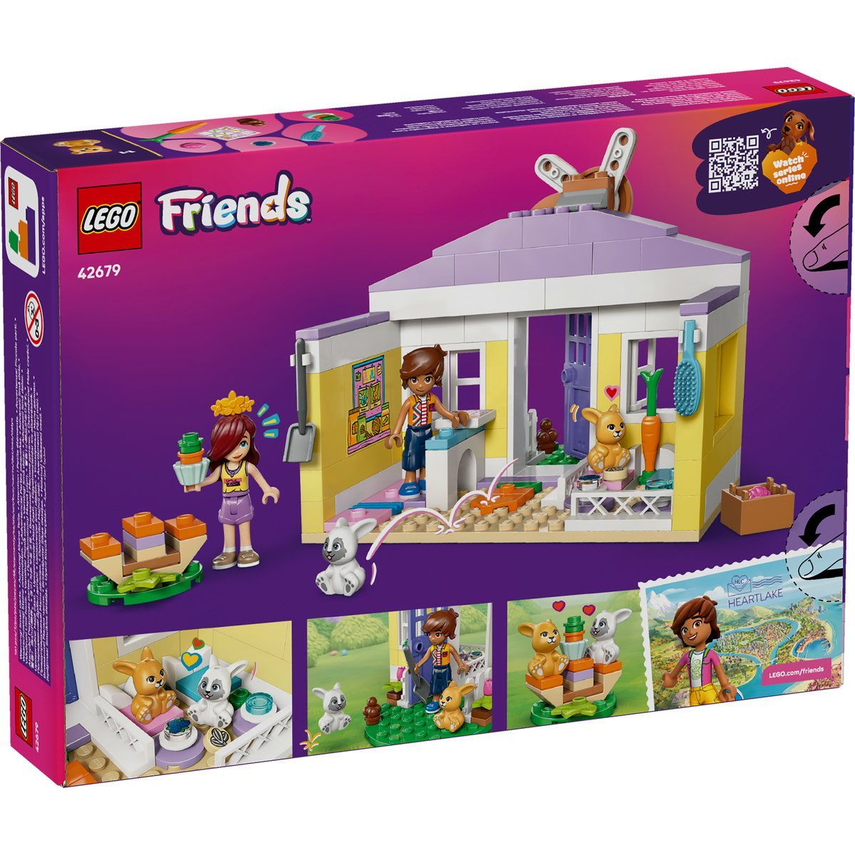 LEGO FRIENDS HOTEL PENTRU IEPURASI IN ORASUL HEARTLAKE 42679 [ps:8fc88717-e0a3-4948-891a-129e8f3860cf]