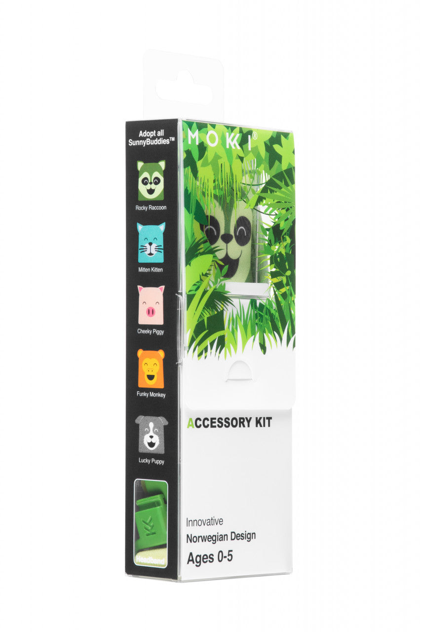 Kit accesorii pentru ochelari de soare MOKKI - Verde