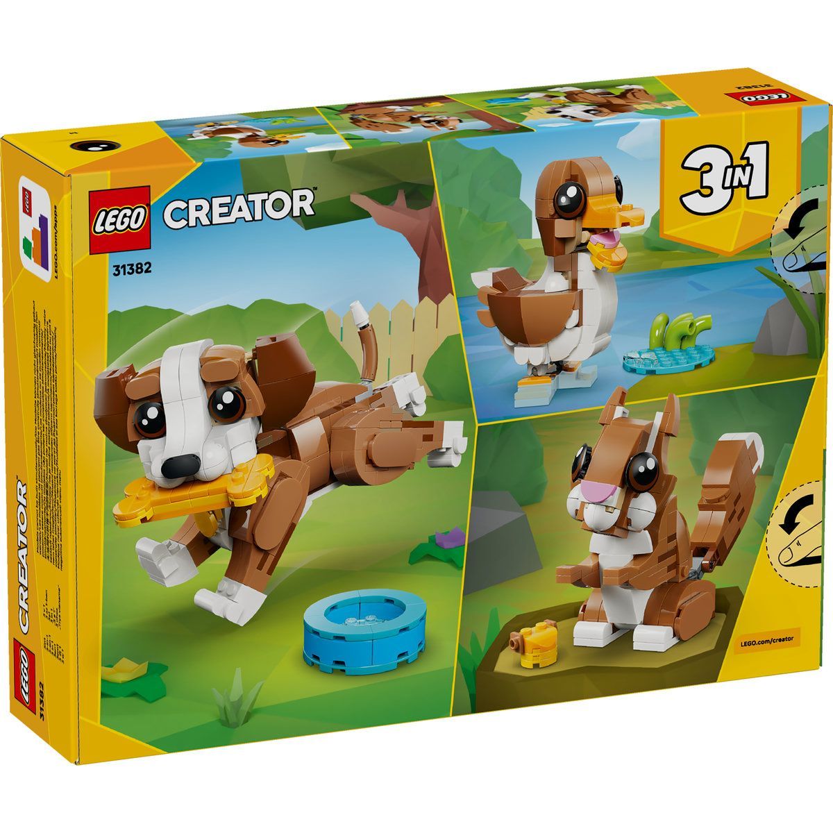 LEGO CREATOR ANIMALE ADORABILE CATELUS JUCAUS 31382 [ps:71d08f75-fca7-41c3-9f0d-9d3db08f3d1b]