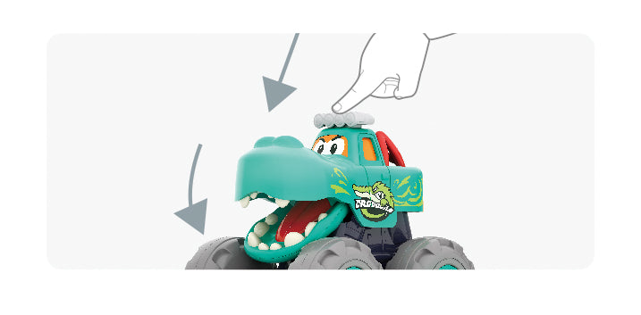 MASINUTA BEBE MONSTER TRUCK TAURASUL CEL FURIOS Jucarii Bebe - Imagine 18