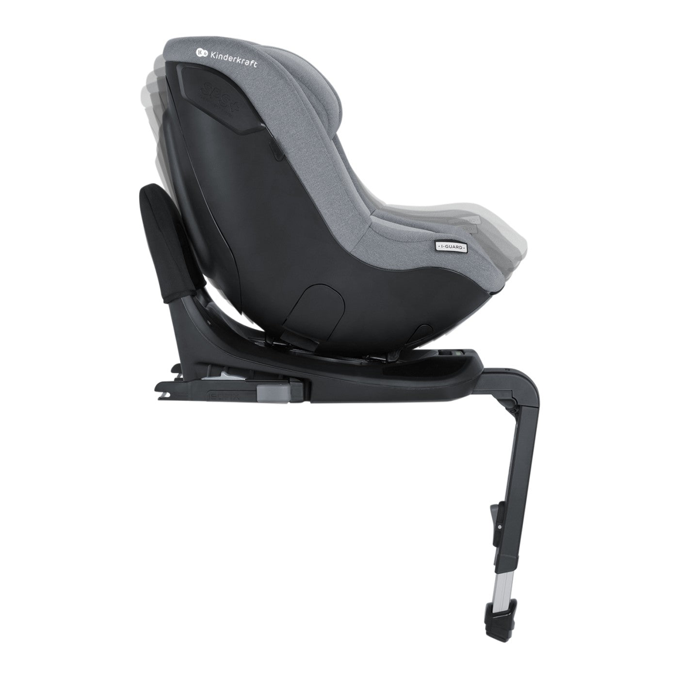 SCAUN AUTO KINDERKRAFT I-GUARD I-SIZE 40-105 CM, CHERRY - Imagine 18