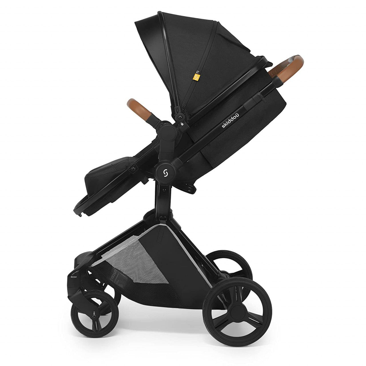 Carucior transformabil 2 in 1 Skiddou Nasjo Normandic - Negru