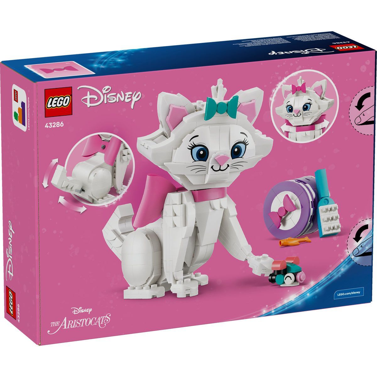 LEGO DISNEY THE ARISTOCATS ADORABILA MARIE DIN PISICILE ARISTOCRATE 43286 [ps:6a7980c8-e218-4636-a343-b96864efb3bf]