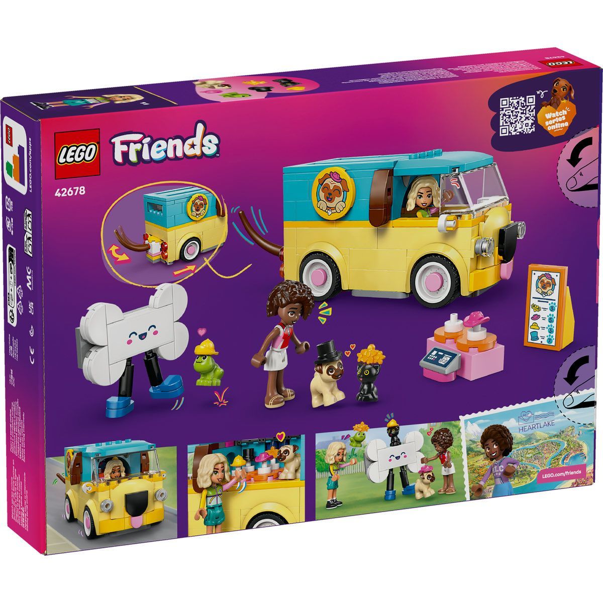 LEGO FRIENDS FURGONETA CU ACCESORII PENTRU ANIMALE DE COMPANIE 42678 [ps:c501c1d8-1d8d-45be-a220-c06dfa1a1a97]
