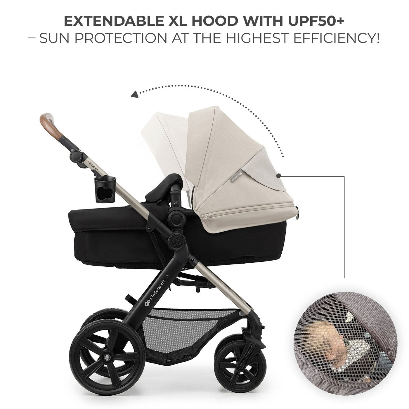 CARUCIOR MULTIFUNCTIONAL KINDERKRAFT MOOV 2 EVA 4IN1 - Imagine 18