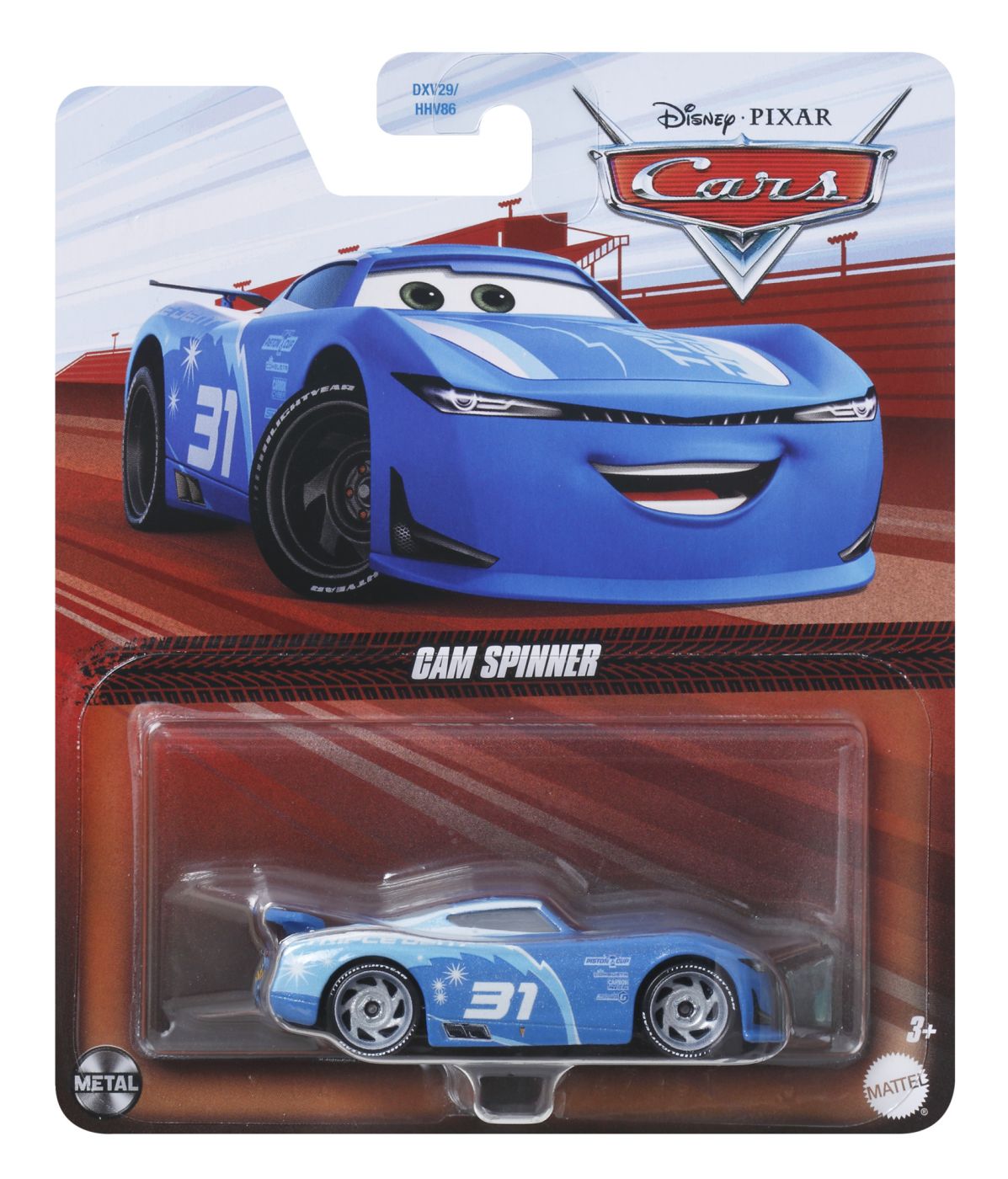 MASINUTA METALICA CARS3 PERSONAJUL CLAUDE SCRUGGS Mattel - Imagine 18