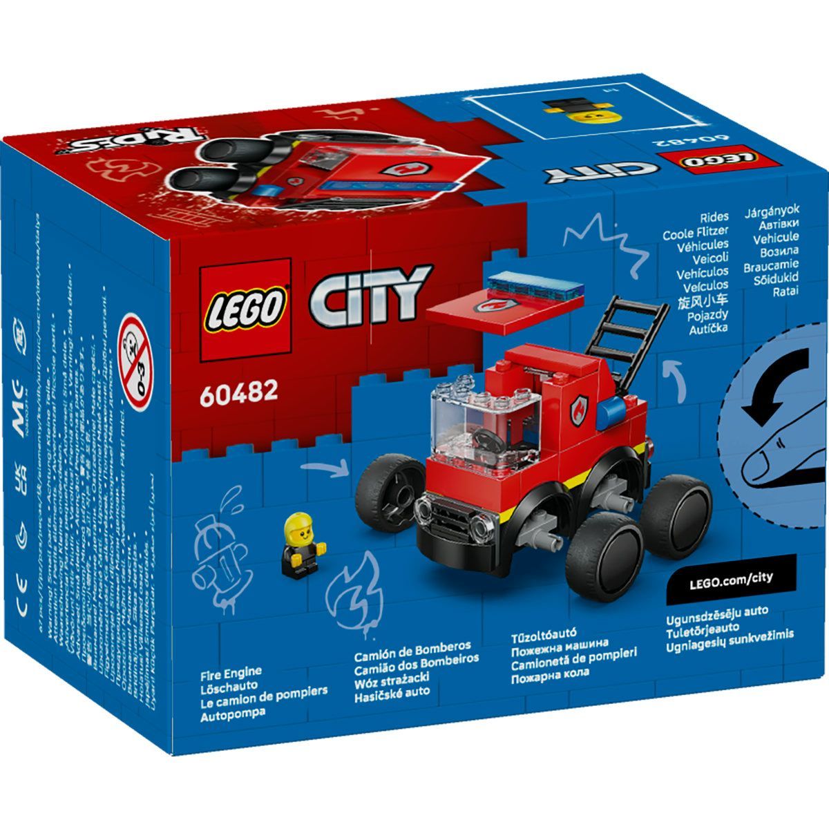 LEGO CITY VEHICULE CAMIONETA DE POMPIERI 60482 [ps:8614998f-f5c8-49d4-b5e0-4e9288668d67]
