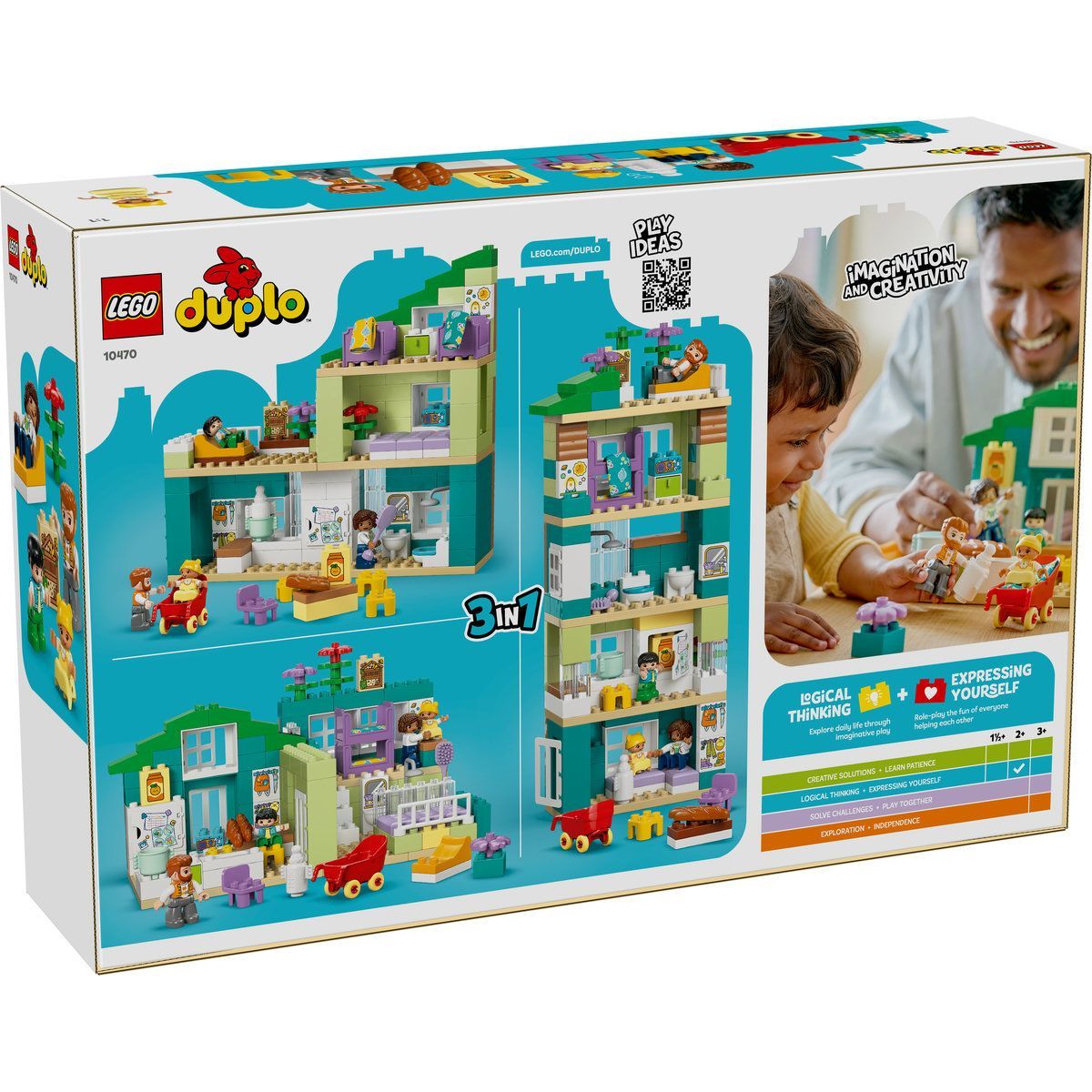 LEGO DUPLO CASA MODERNA DE FAMILIE 3 IN 1 CU FIGURINE 10470 [ps:a78e1515-8961-4def-89e1-461b3b491ba6]