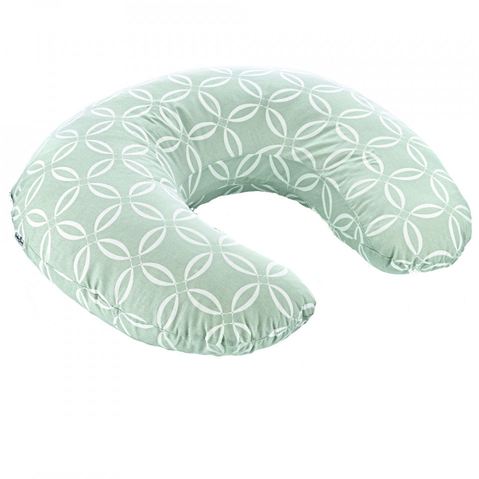 Perna pentru alaptat 2 in 1 Nursing Pillow, BabyJem - Mint