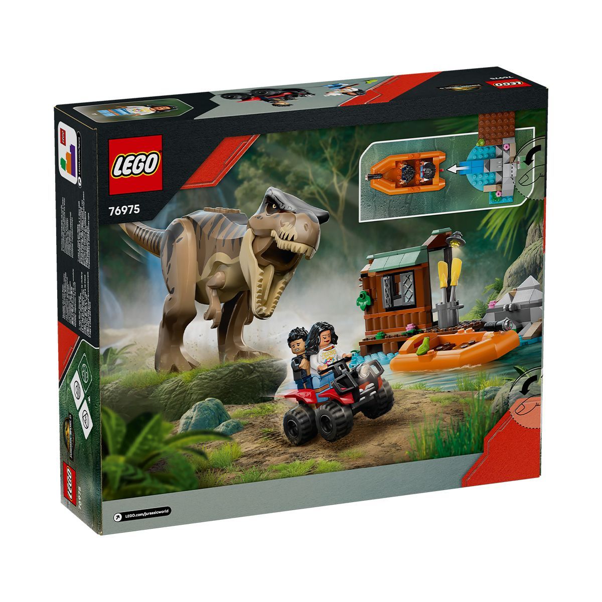LEGO JURASSIC WORLD RENASTEREA EVADARE PE RAU DIN CALEA UNUI T REX 76975 [ps:50d942c2-5411-4681-8f14-22b4f71347a7]
