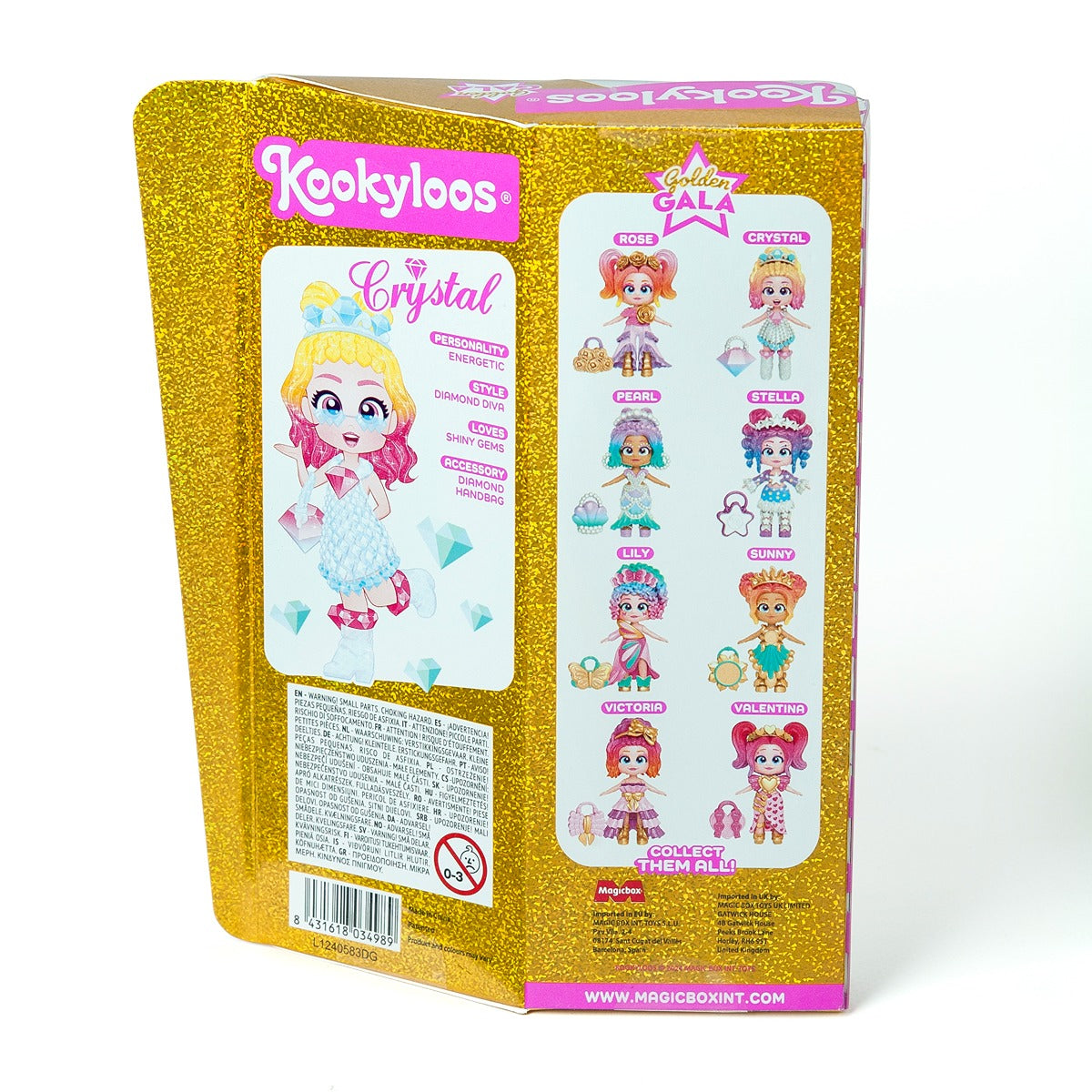 KOOKYLOOS Golden Gala Pearl, papusa - Imagine 19