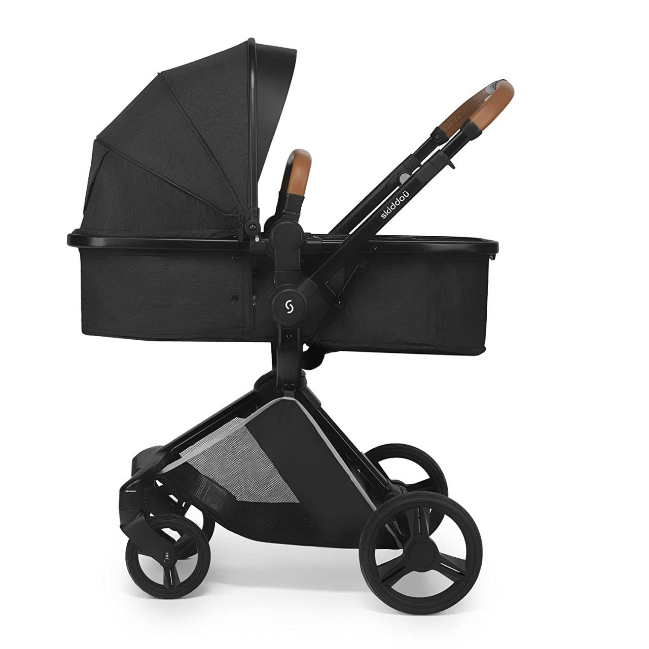 Carucior transformabil 2 in 1 Skiddou Nasjo Normandic - Negru