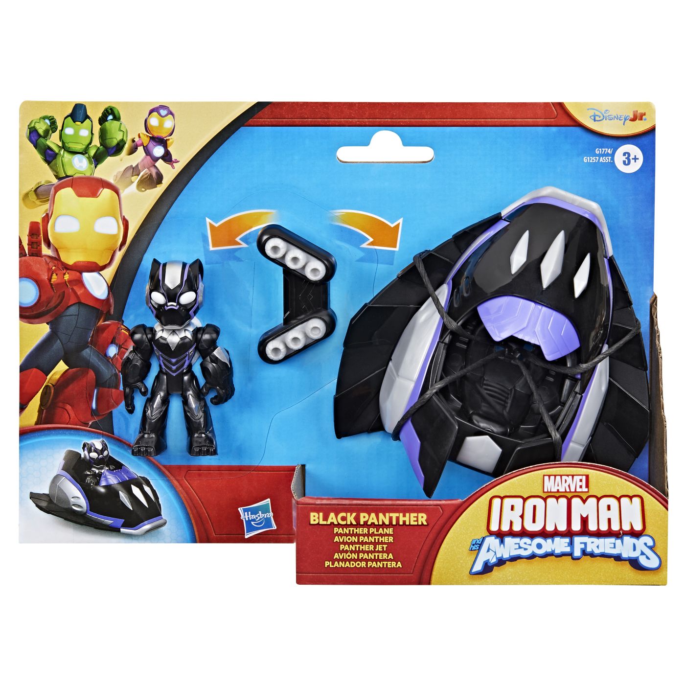 MARVEL IRON MAN SI PRIETENII SAI UIMITORI SET VEHICUL SI - Imagine 19