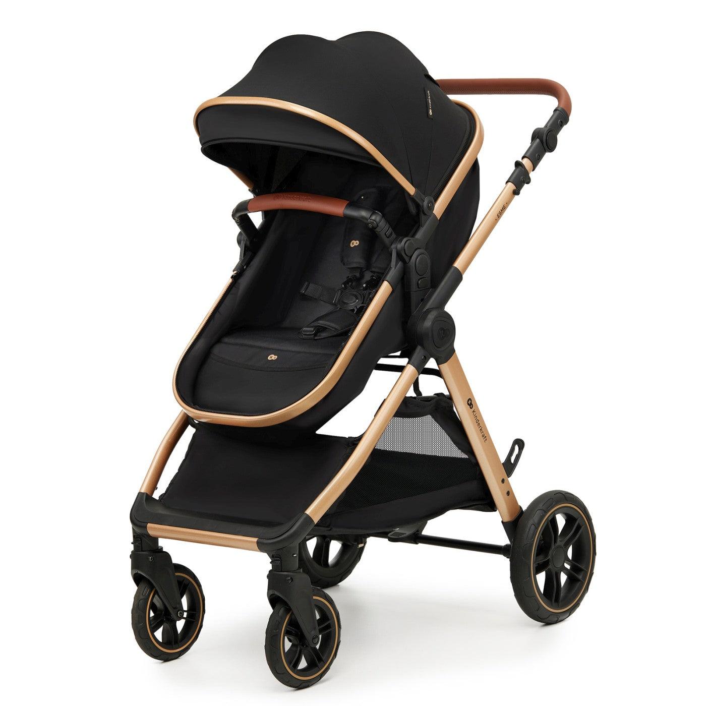 CARUCIOR KINDERKRAFT ESME, 3 IN 1, MOONLIGHT GREY - Imagine 19