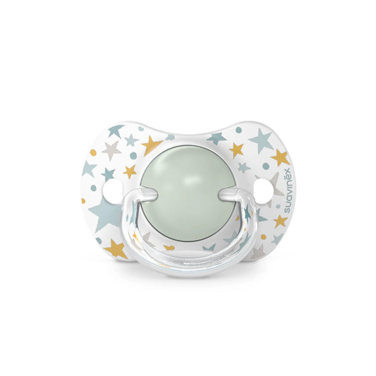 Suzeta fiziologică SX Pro 6–18 luni, 2 buc – verde | Dreams [ps:c9eac4a1-01d1-4f52-8017-b2c9e83285b8]