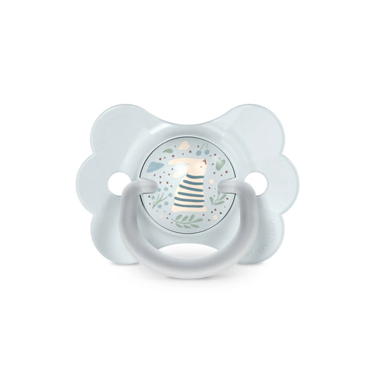 Suzeta fiziologică SX Pro 0–6 luni – fluture bej | WONDERLAND [ps:0265cf3a-1b81-4dff-8134-d3bb1f1408d1]