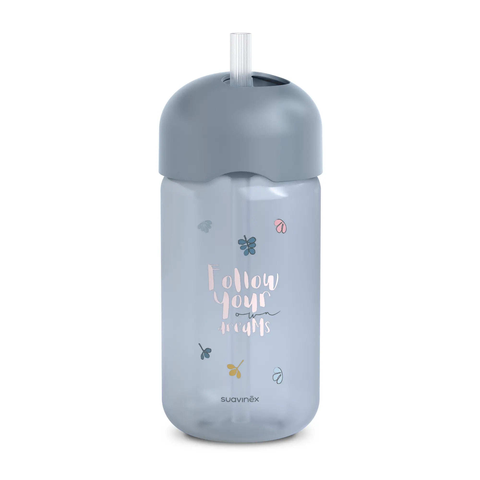Sticlă cu pai non-spill, 340 ml – albastru | Bears [ps:c8e1dbb5-c348-4f0c-bcd3-6f6d5a86508e]