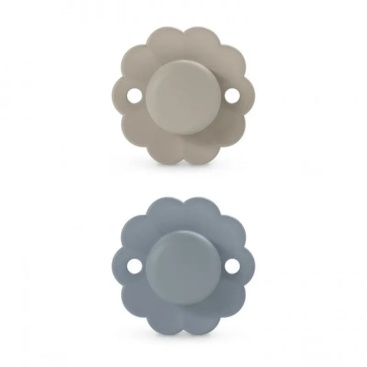 Suzeta fiziologică SX Pro 6–18 luni, 2 Buc - Gray Clouds / Spring Lake | Wonder [ps:0e22a9e6-ac68-4602-8f6c-2be9dab49321]