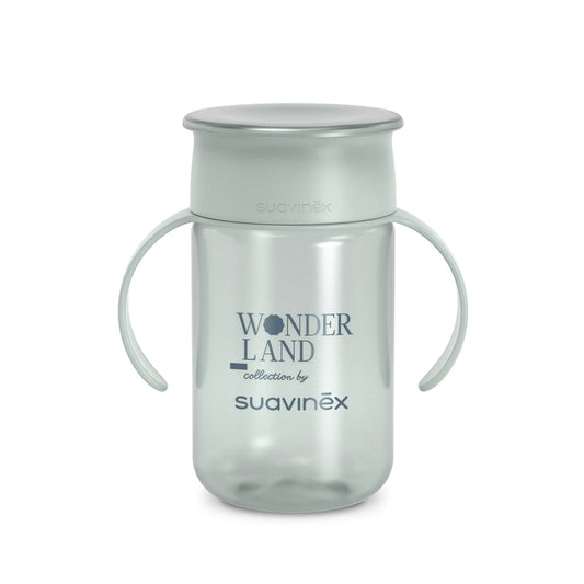 Cană 360° antipicurare 340 ml - mentă | Wonderland [ps:eaaeacd6-8cc8-4c23-845c-6767b9cab8e4]