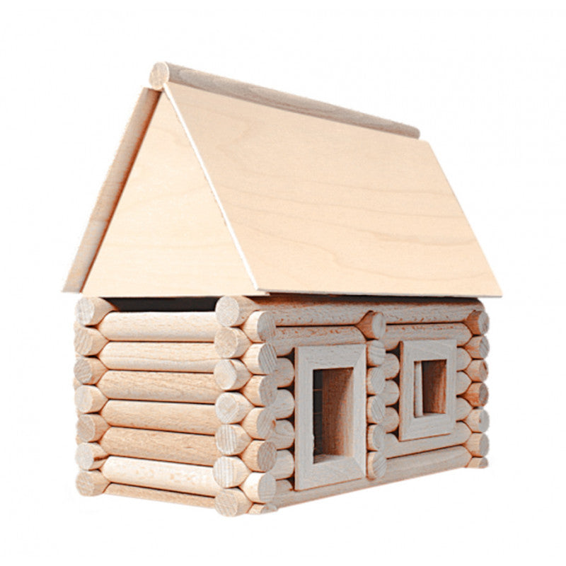 Set constructie arhitectura Vario XL, 184 piese din lemn, Walachia [ps:b634f09f-3703-4197-8c1b-95da014d4f74]