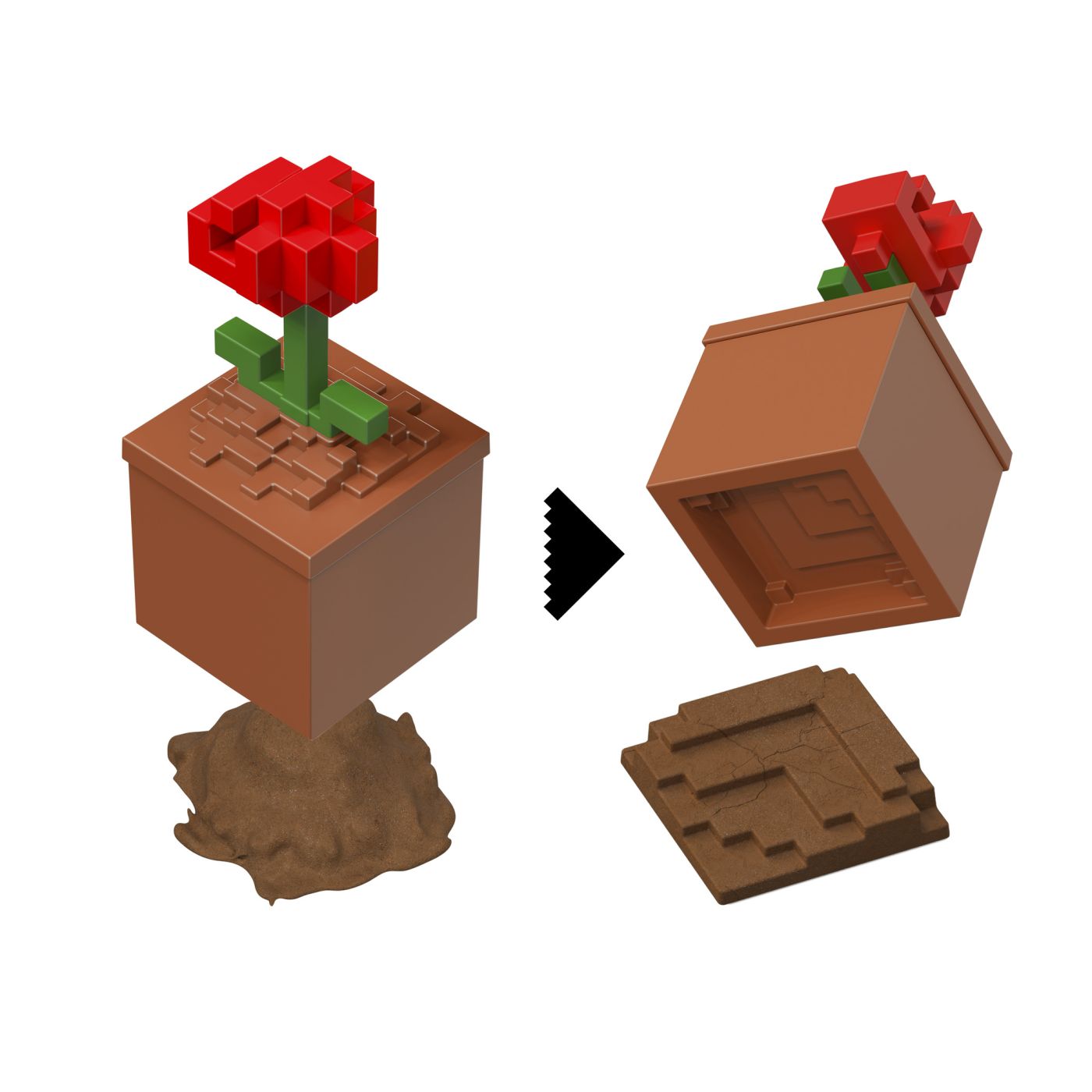 MINECRAFT MINI MODE SET EXPLORARE MINIERA AXOLOTL Mattel - Imagine 20