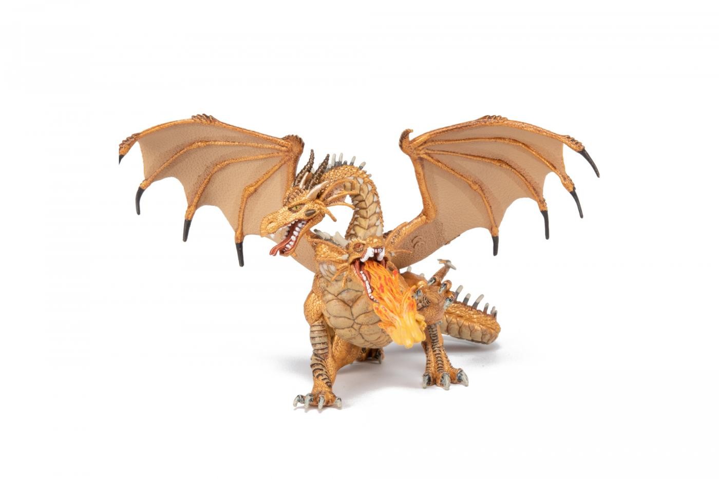 PAPO FIGURINA DRAGON ROSU CU FLACARA - Imagine 20