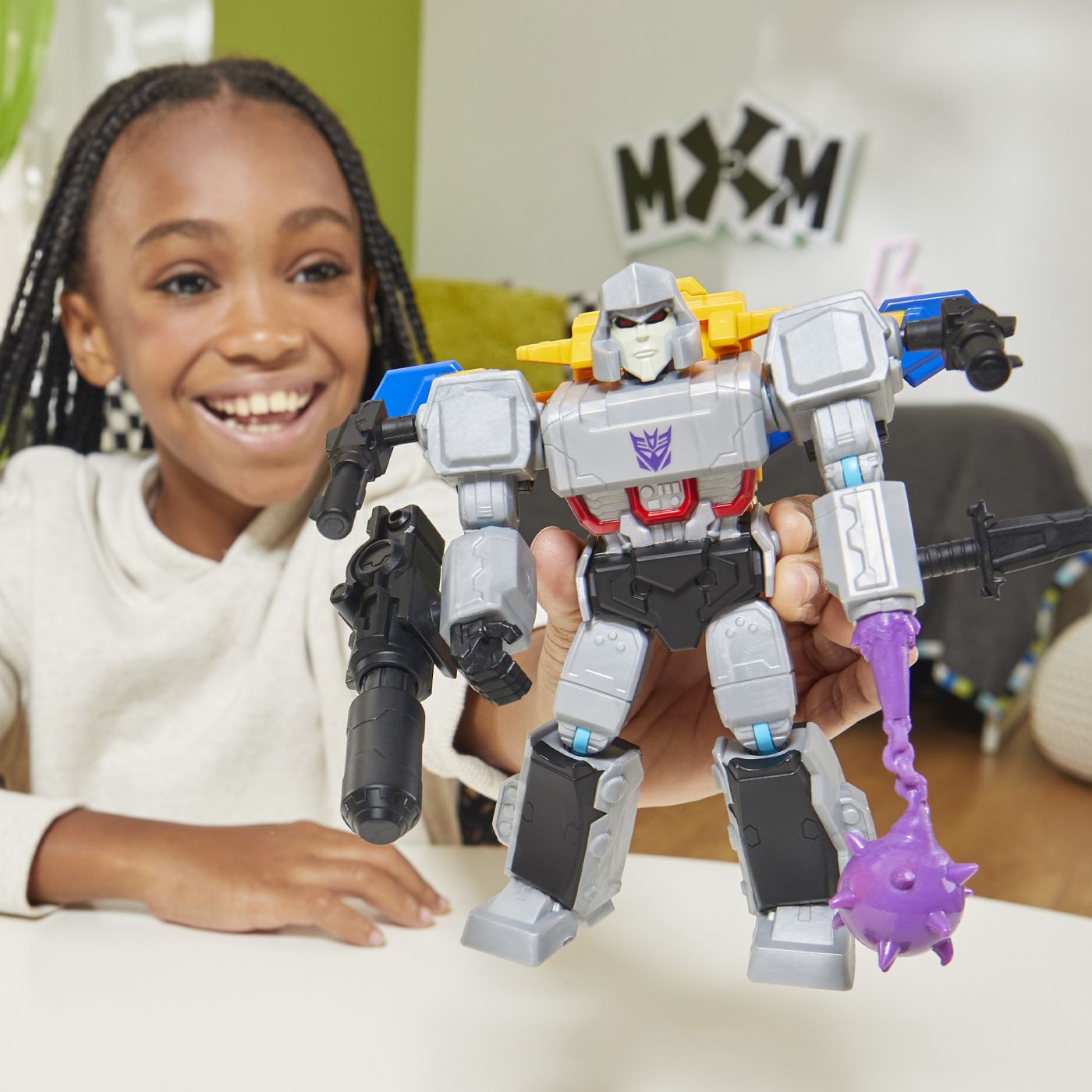 TRANSFORMERS MIX MASHERS FIGURINA OPTIMUS PRIMAL 12CM SI - Imagine 20