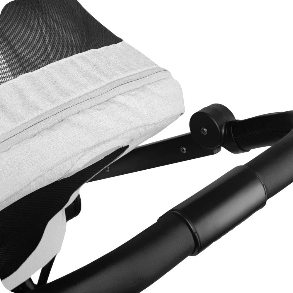 Carucior 2 in 1 Skiddou Moss Normandic Dream, Gri - Negru