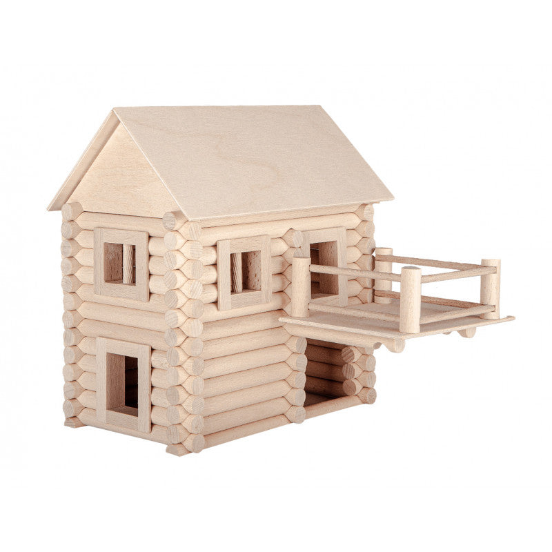 Set constructie arhitectura Vario XL, 184 piese din lemn, Walachia [ps:cbf46ad7-b91a-4520-9e33-5a44dc8866cc]