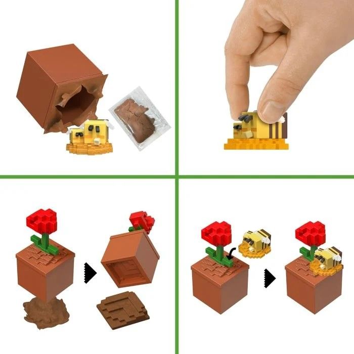 MINECRAFT MINI MODE SET EXPLORARE MINIERA AXOLOTL Mattel - Imagine 21