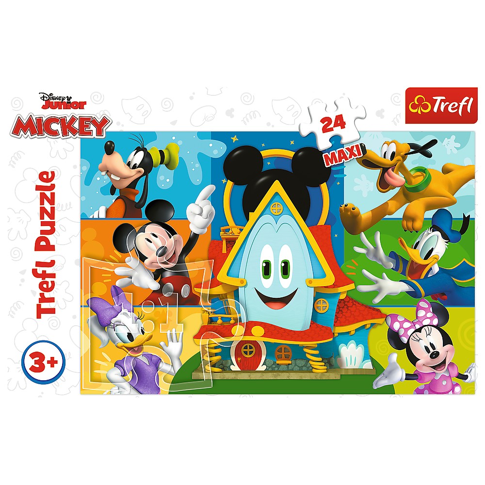 PUZZLE TREFL 24 MAXI BRAVUL POMPIER SAM - Imagine 22