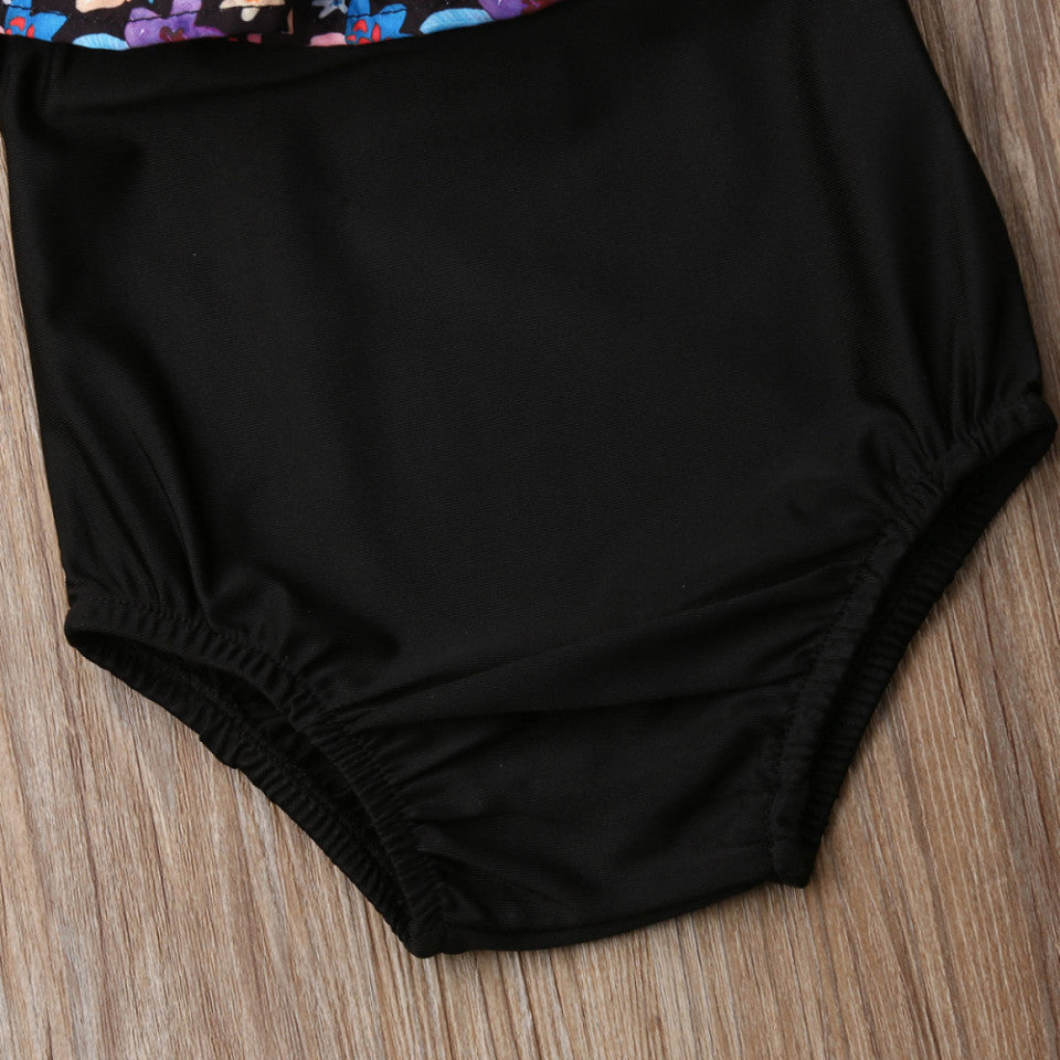 Costum de baie cu bulinute alb/negru Drool (Culoare: - Imagine 22
