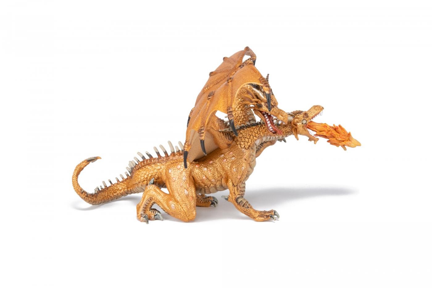 PAPO FIGURINA DRAGON ROSU CU FLACARA - Imagine 22