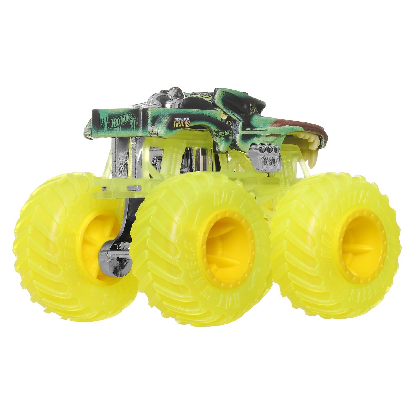 HOT WHEELS MONSTER TRUCK SI MASINUTA METALICA RACE ACE - Imagine 22