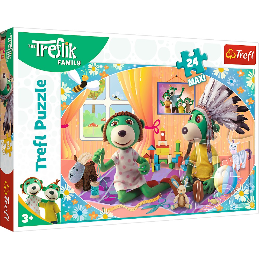 PUZZLE TREFL 24 MAXI BRAVUL POMPIER SAM - Imagine 23