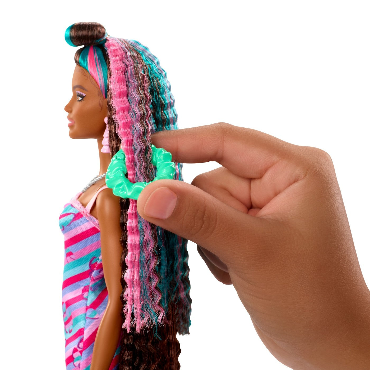 BARBIE TOTALLY HAIR PAPUSA BARBIE BLONDA Mattel - Imagine 23