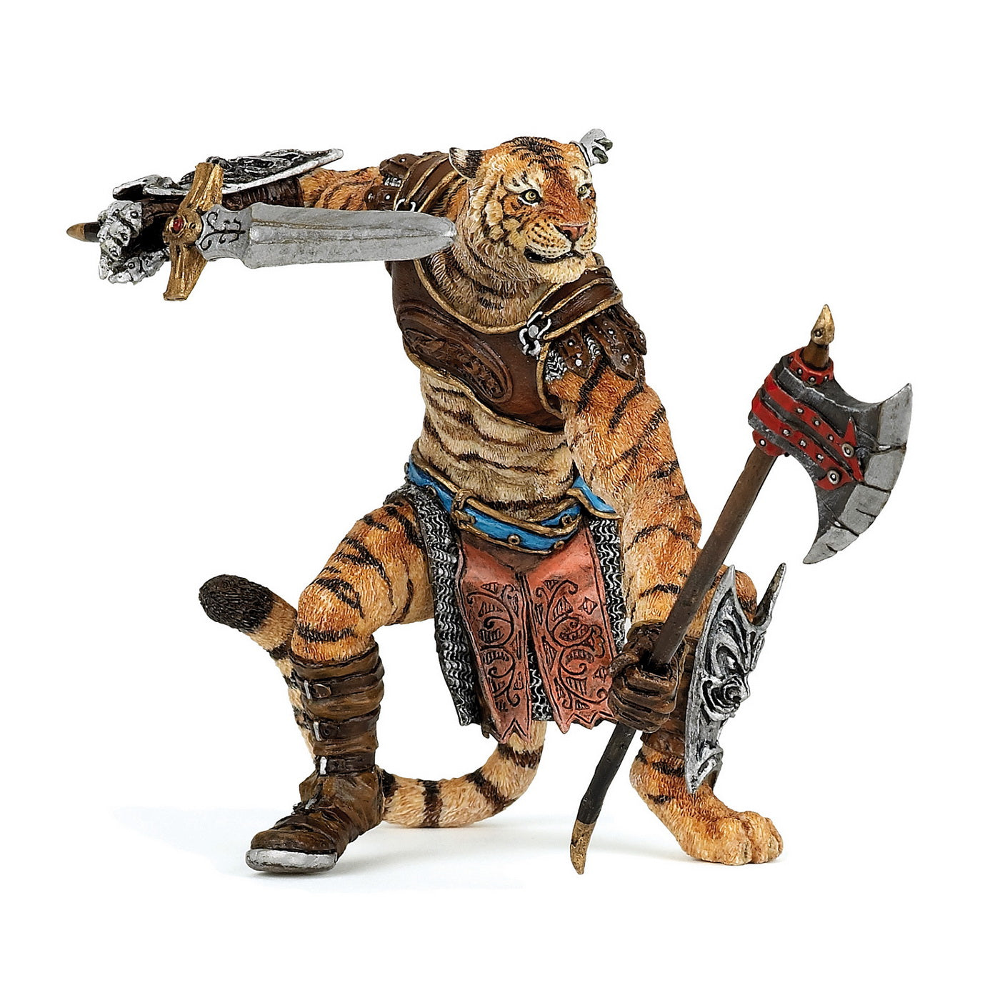 PAPO FIGURINA TIGRU ALB - Imagine 23