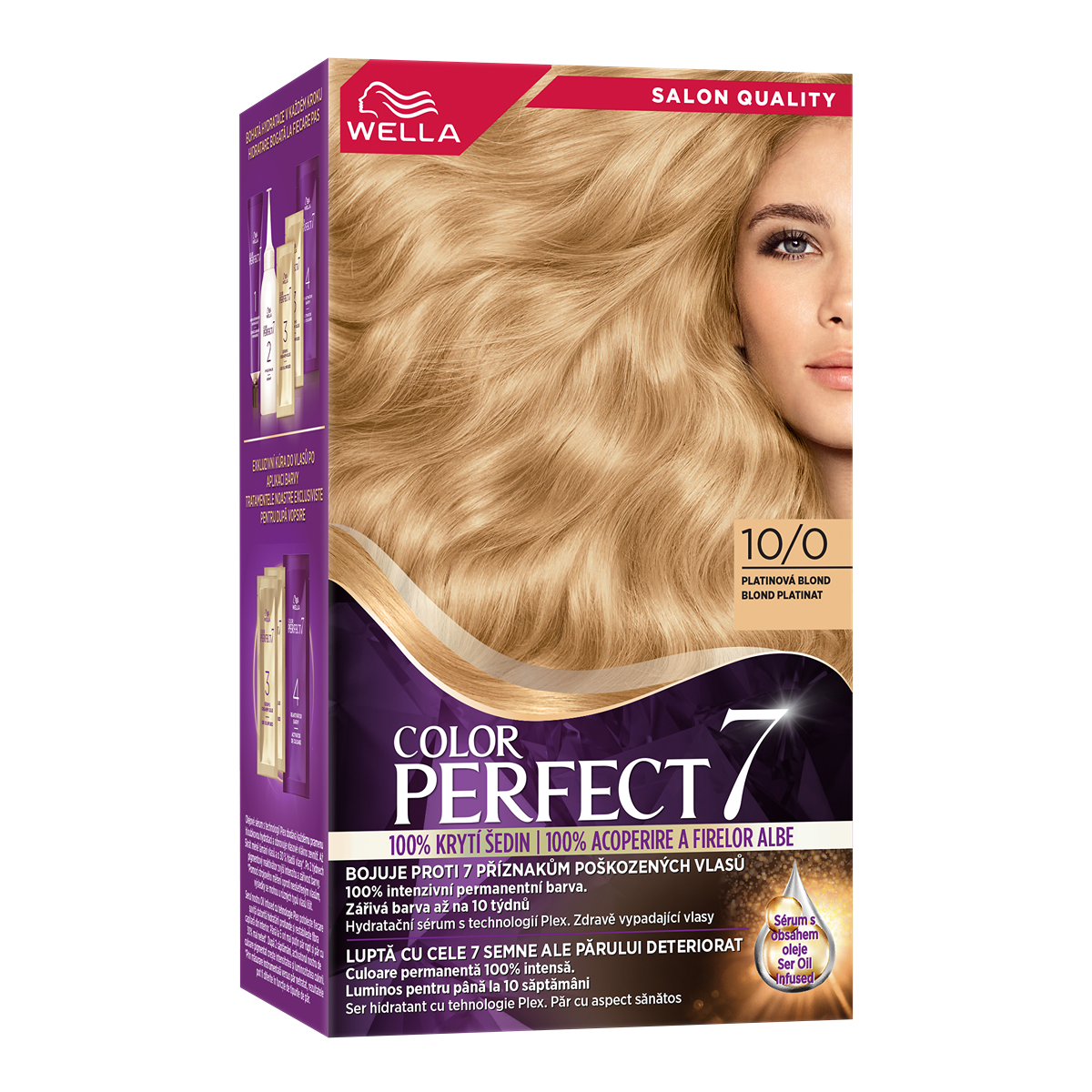 COLOR PERFECT 7, vopsea de par, nuanta saten mediu, nr 4/0 - Imagine 23