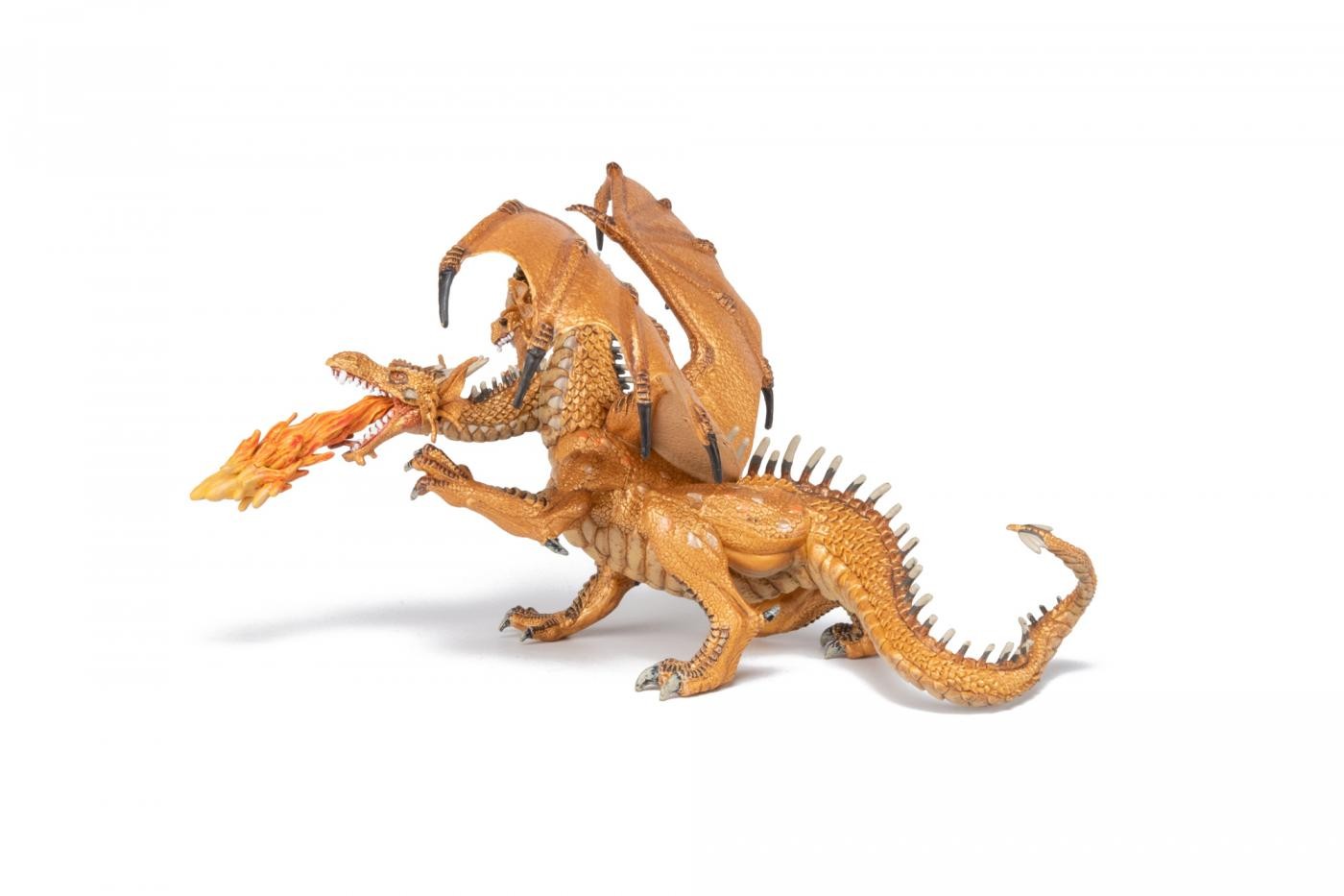 PAPO FIGURINA DRAGON ROSU CU FLACARA - Imagine 24