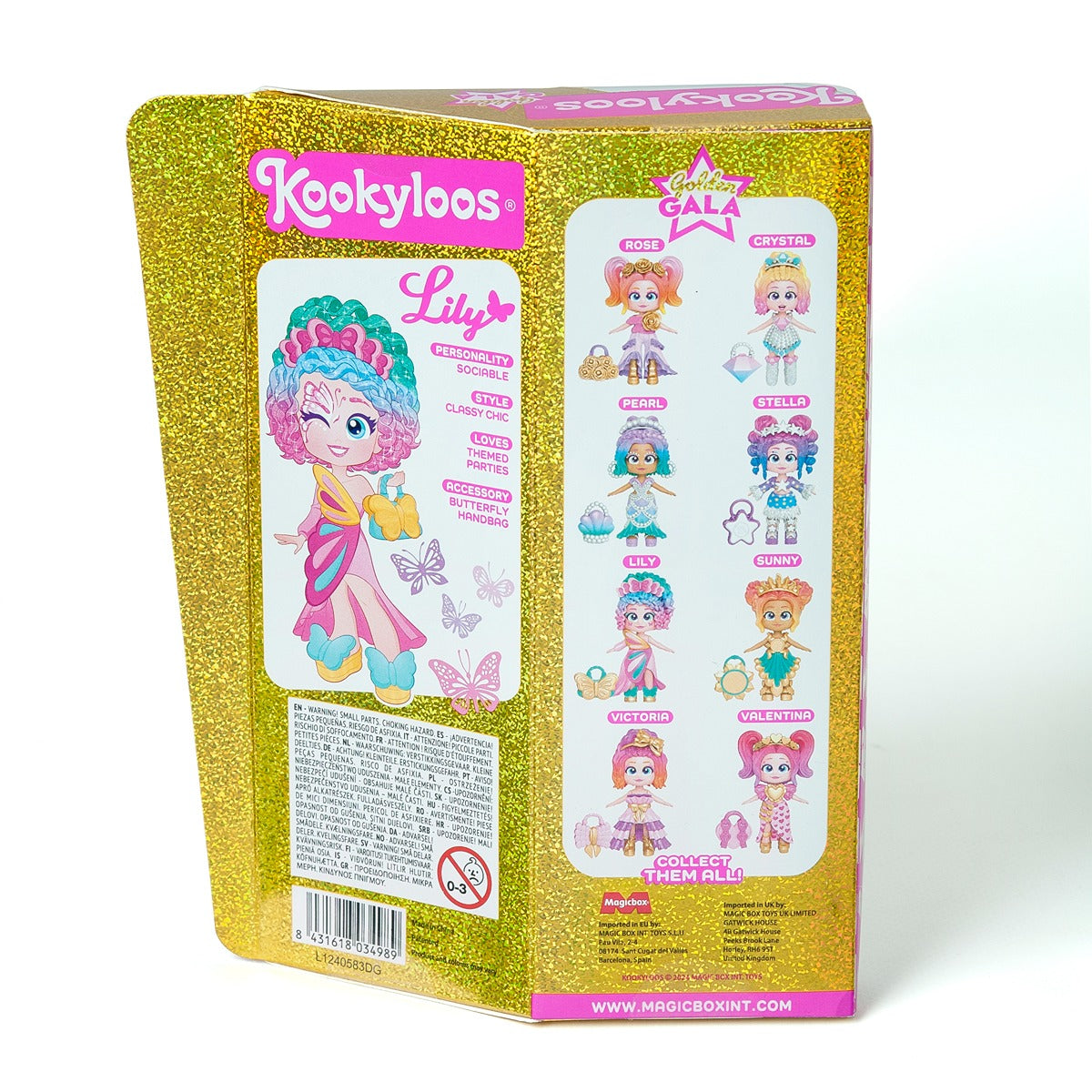 KOOKYLOOS Golden Gala Pearl, papusa - Imagine 24