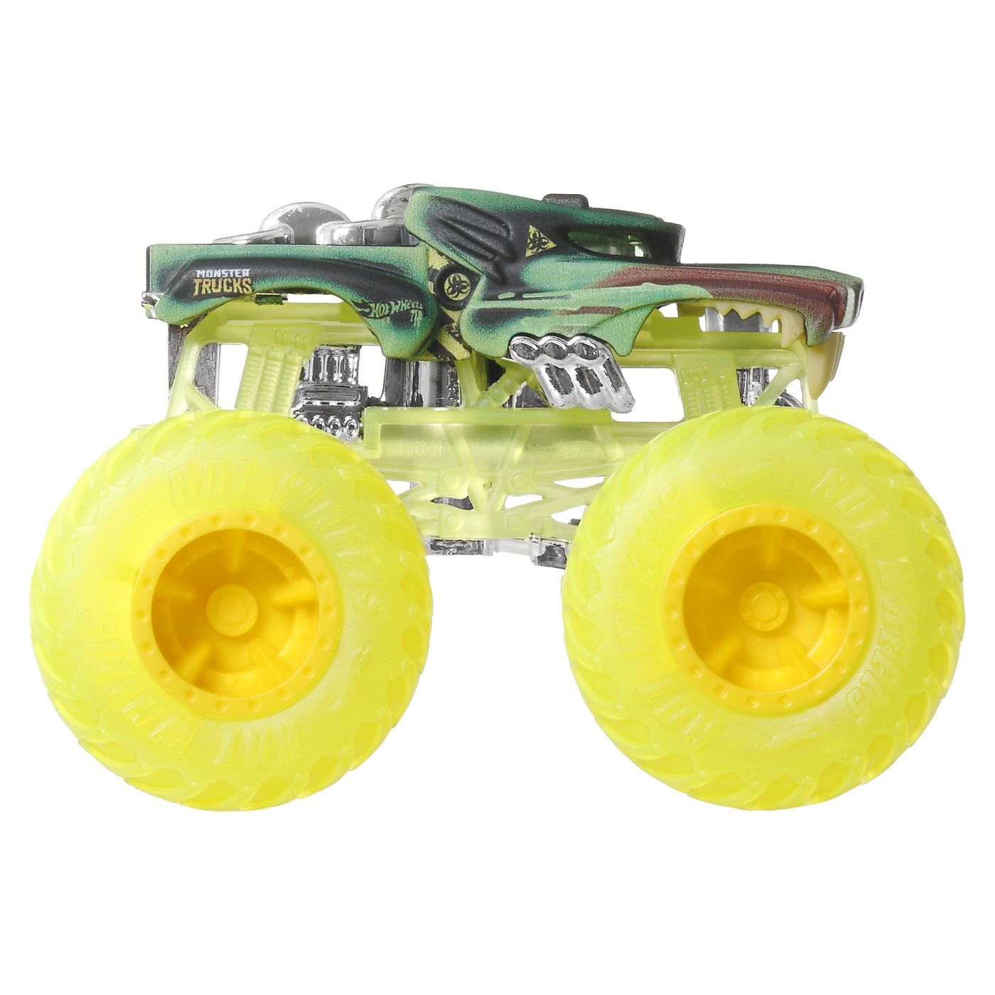 HOT WHEELS MONSTER TRUCK SI MASINUTA METALICA RACE ACE - Imagine 24